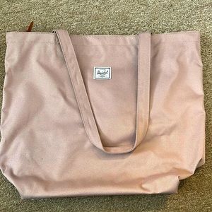 Herschel Supply Co. Brand Canvas Mica Tote Bag in Ash Rose